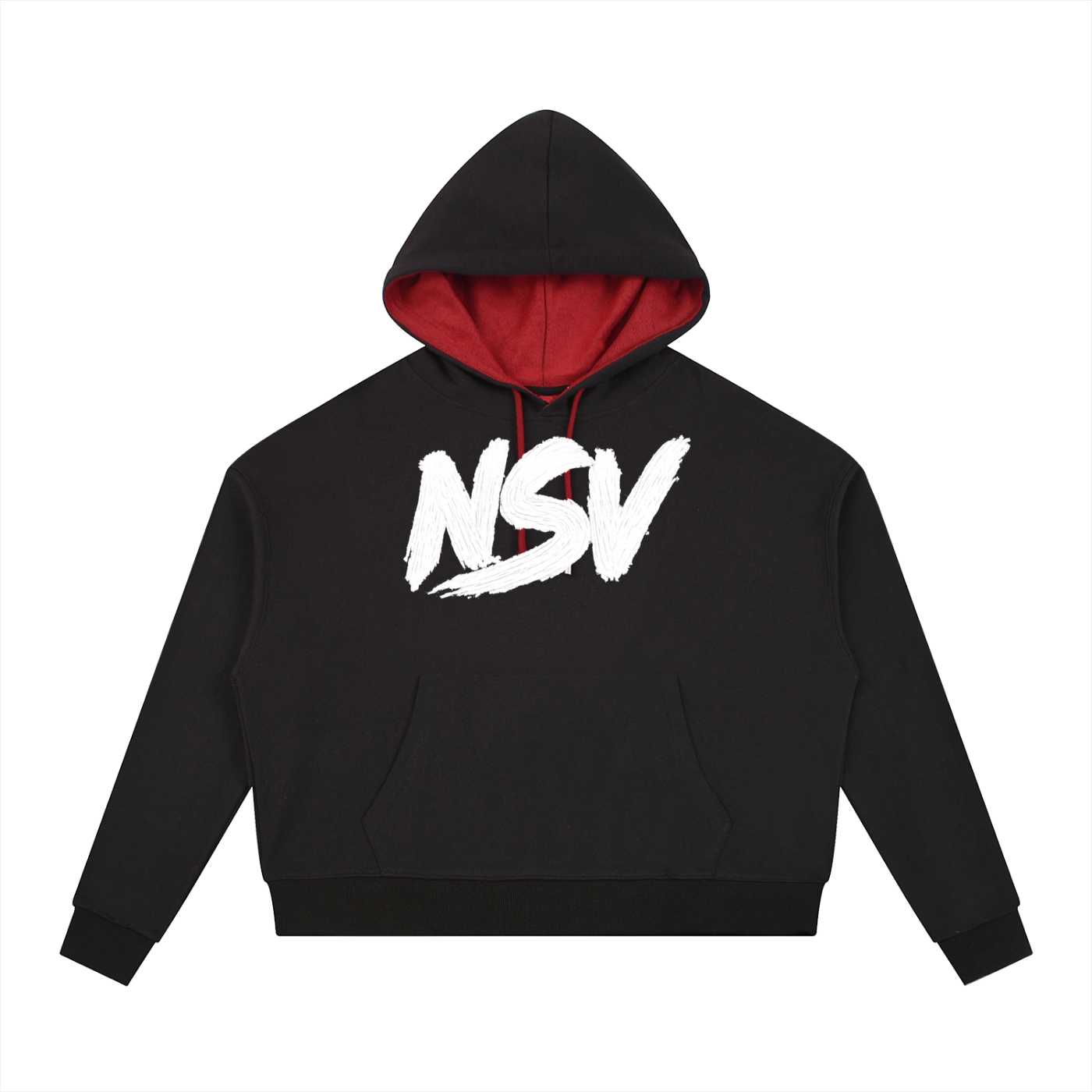 Contrast Drawstring Hoodie