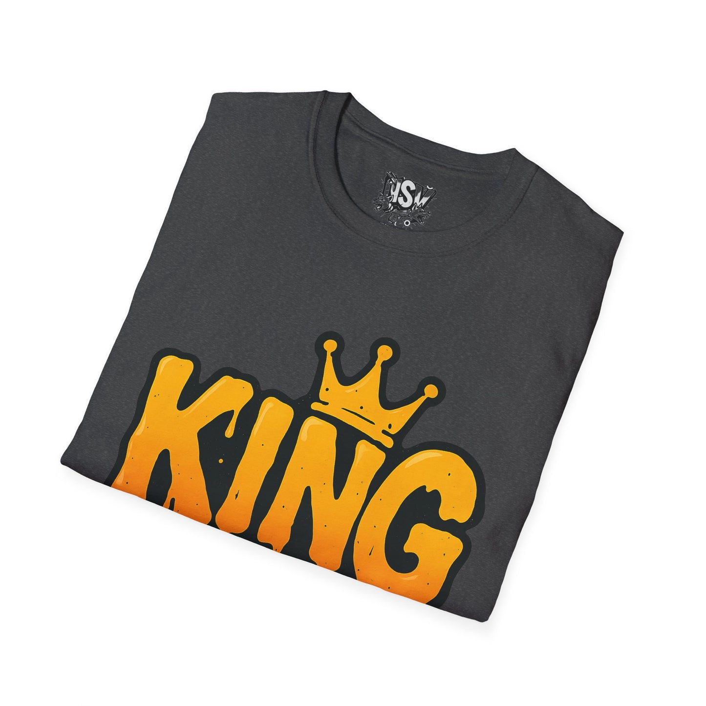 King Drip T-Shirt — Graffiti Crown Streetwear Tee