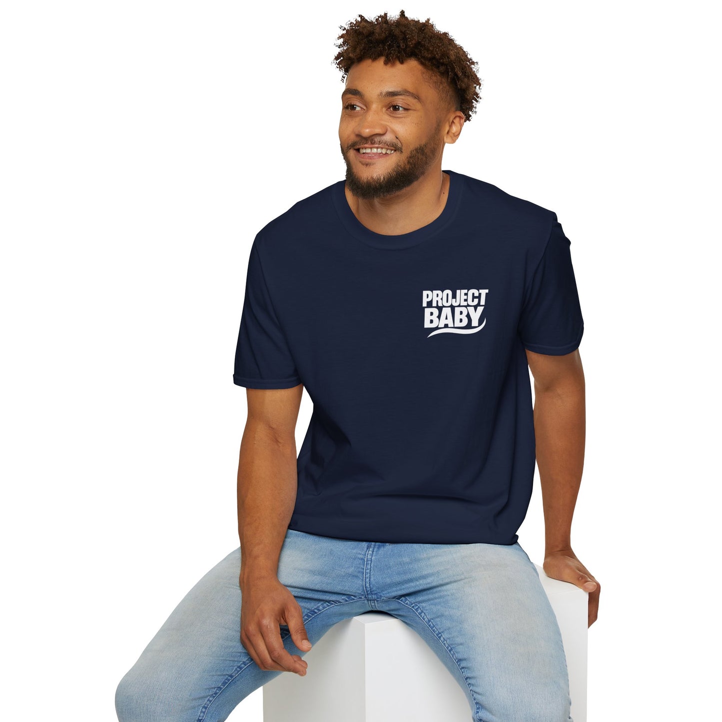 T-Shirt — 'Project Baby' Front & 'Death B4 Dishonor' Snake Tattoo Tee