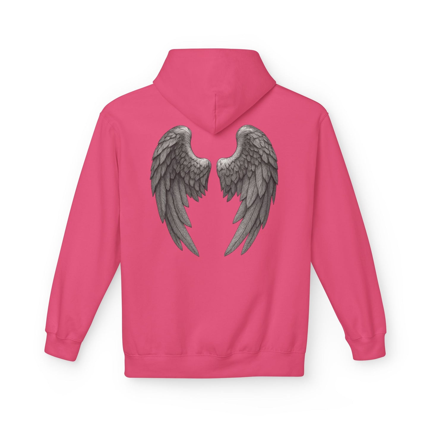 Blessed Hoodie with Angel Wings — Spiritual Christian Pullover, Faith-Inspired Gift