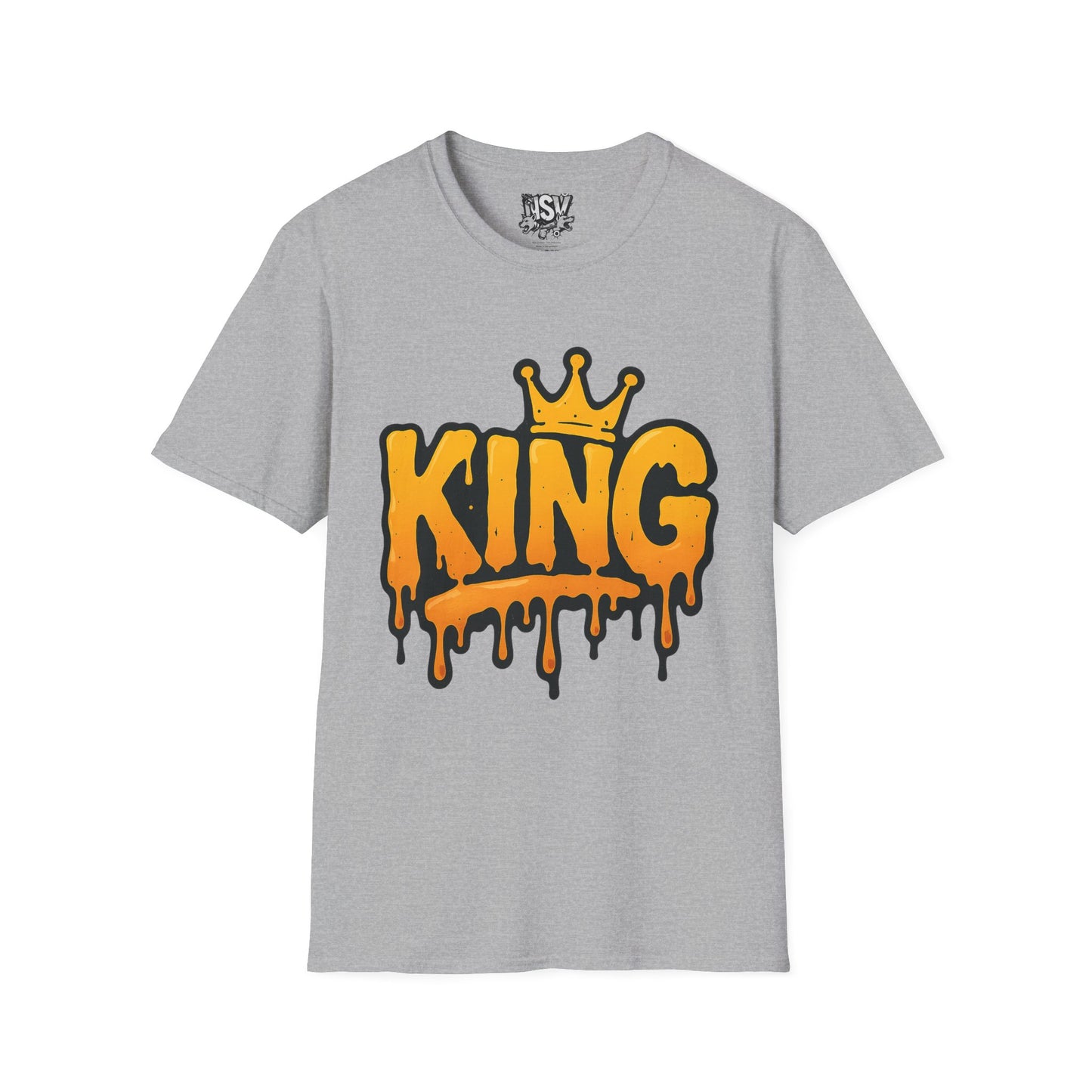 King Drip T-Shirt — Graffiti Crown Streetwear Tee