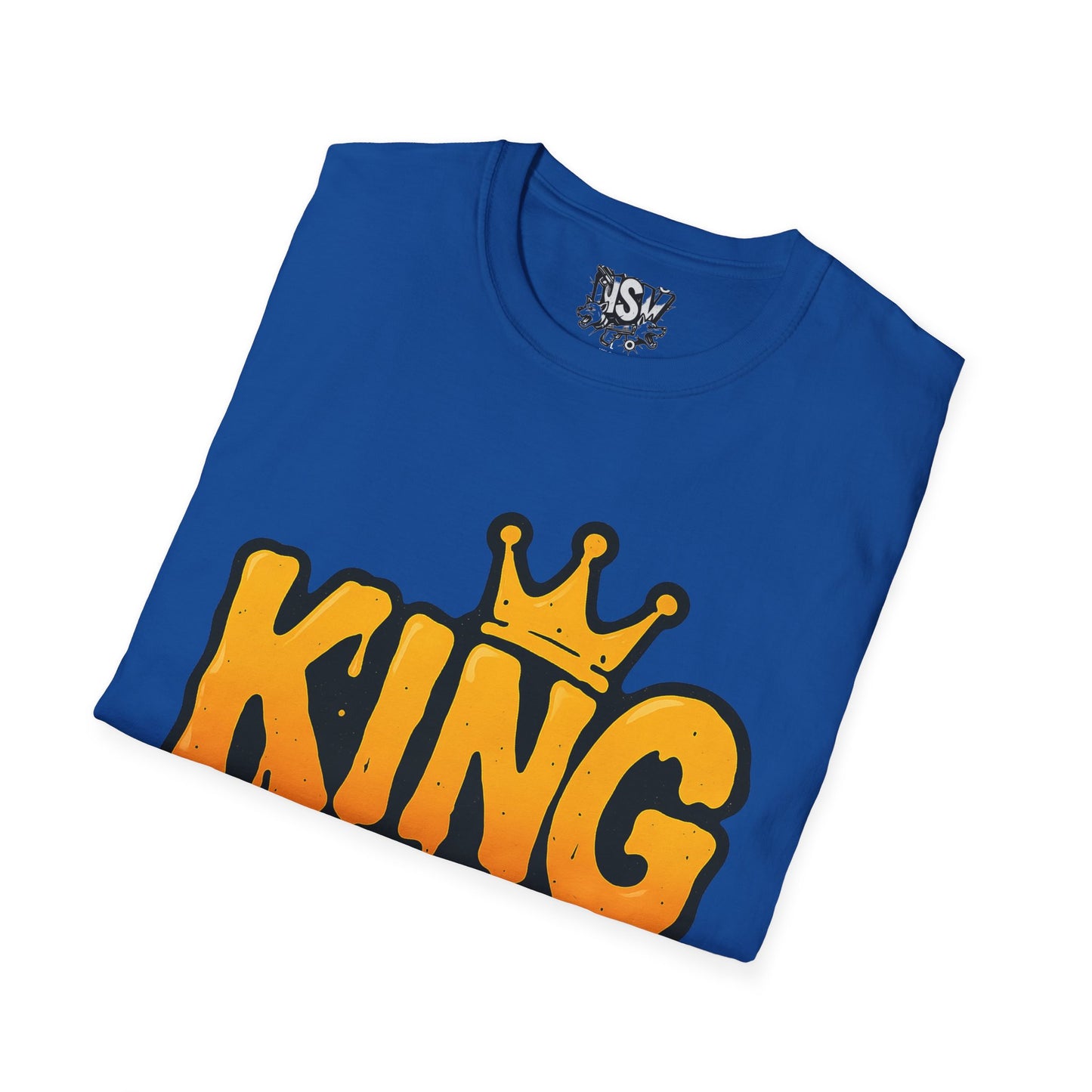 King Drip T-Shirt — Graffiti Crown Streetwear Tee