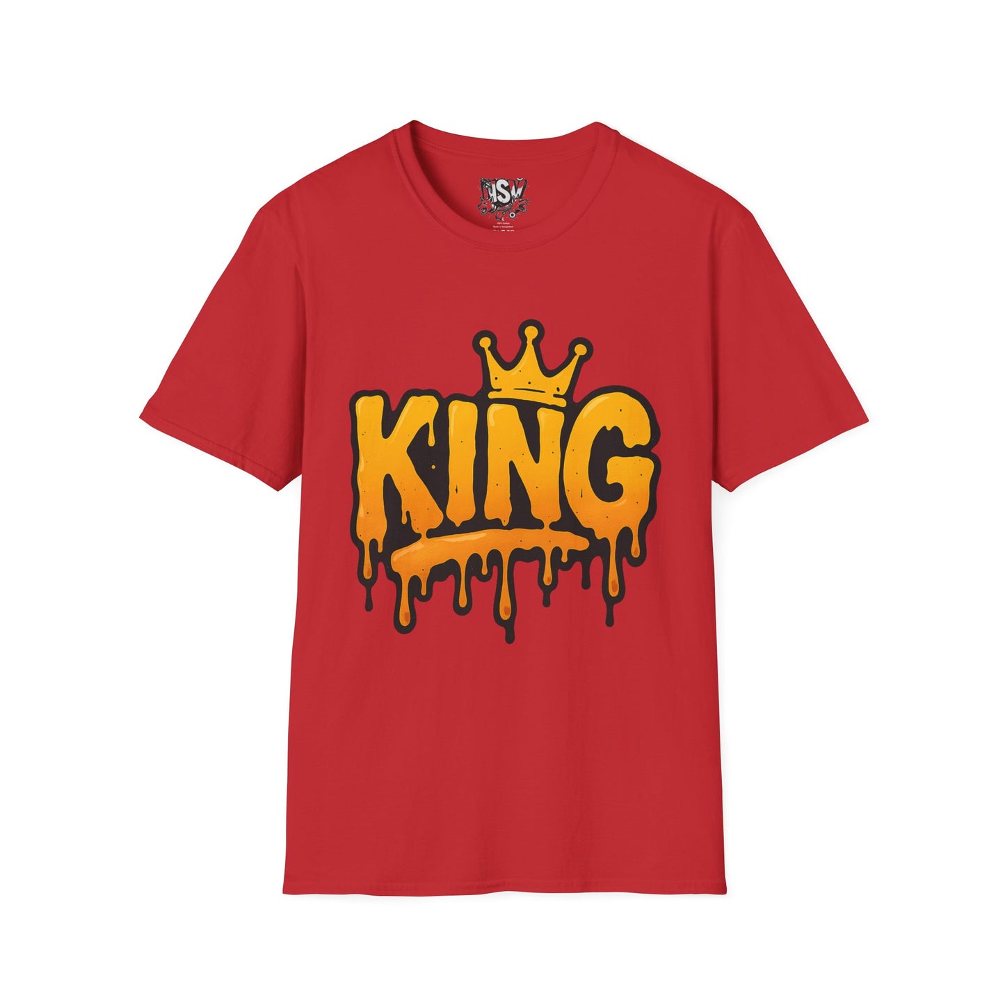 King Drip T-Shirt — Graffiti Crown Streetwear Tee