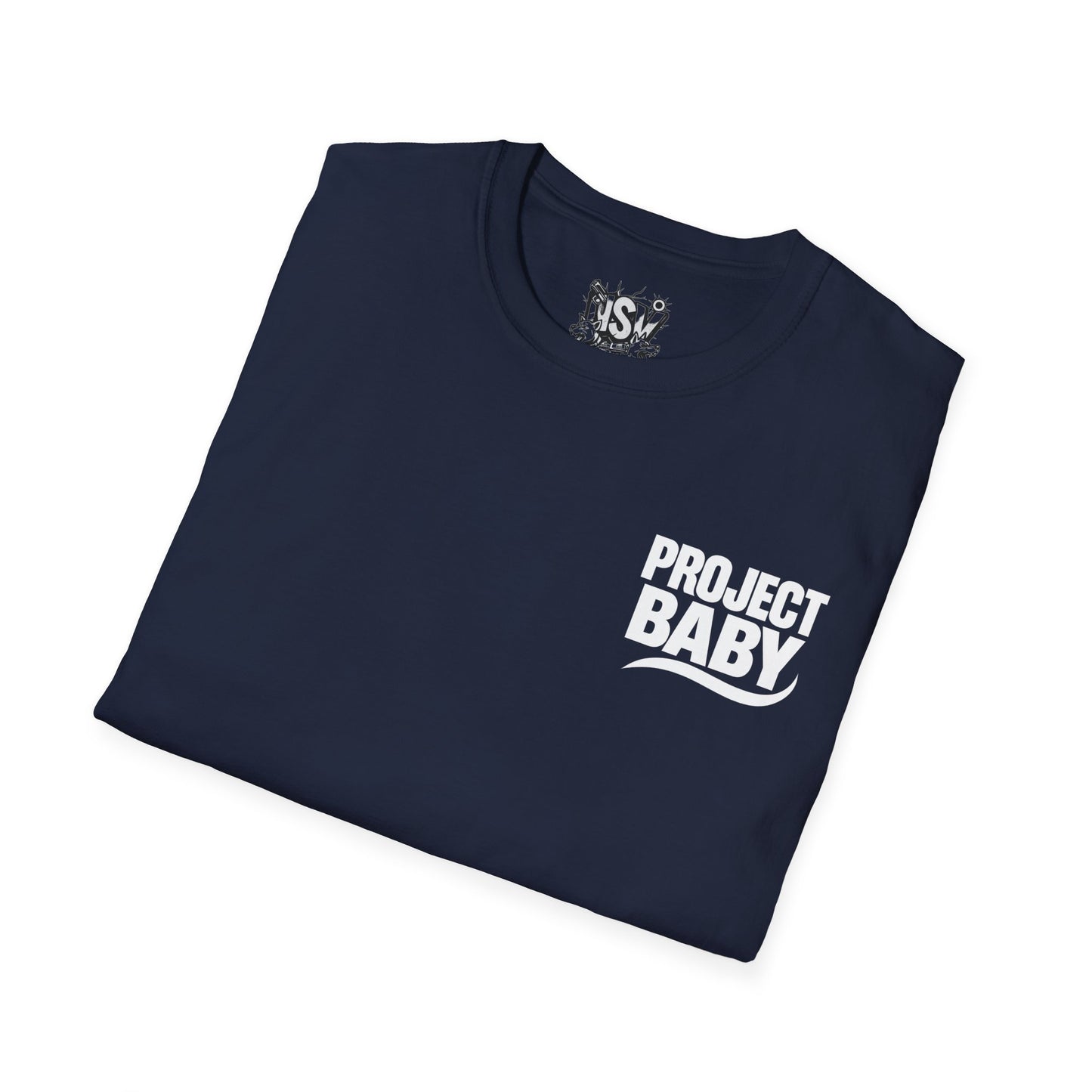 T-Shirt — 'Project Baby' Front & 'Death B4 Dishonor' Snake Tattoo Tee