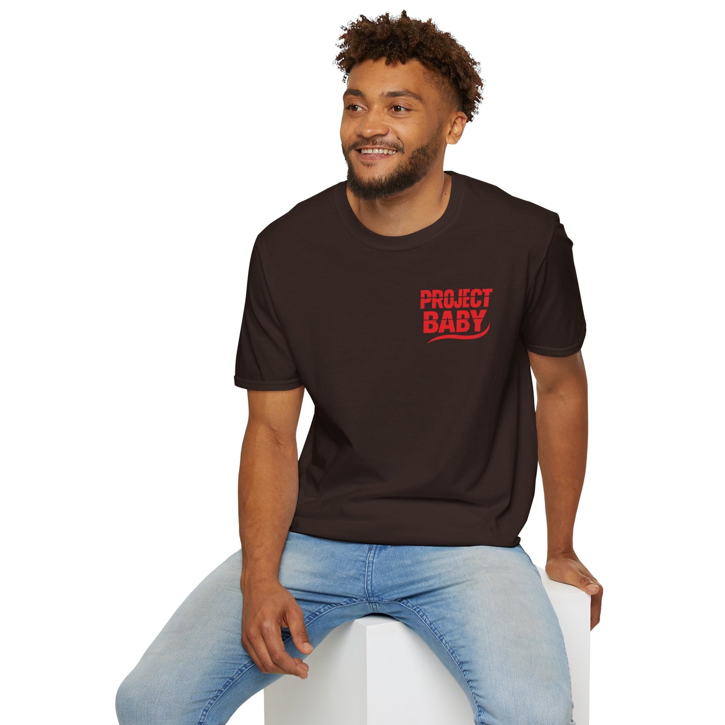 T-Shirt — 'Project Baby' Front & 'Death B4 Dishonor' Snake Tattoo Tee