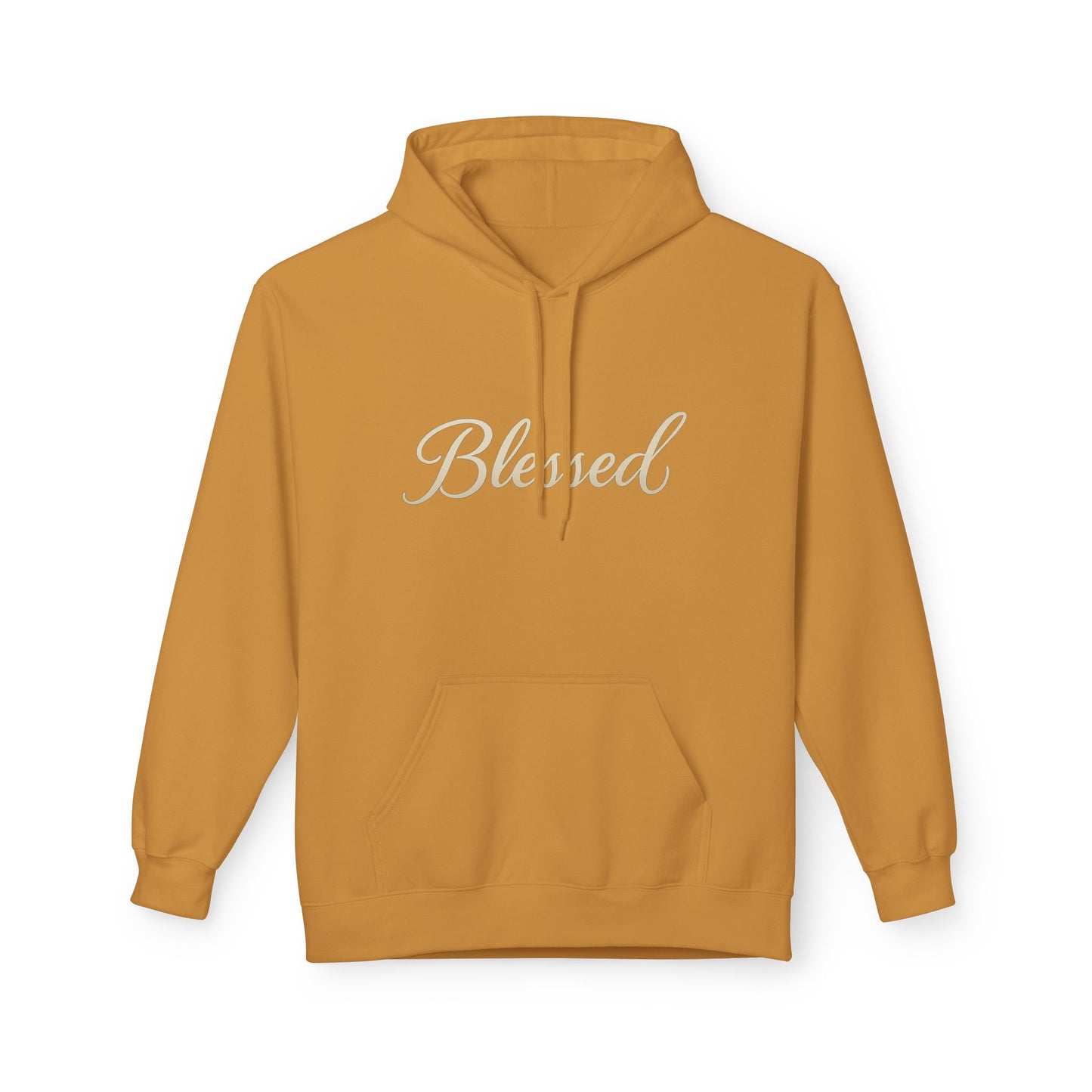 Blessed Hoodie with Angel Wings — Spiritual Christian Pullover, Faith-Inspired Gift