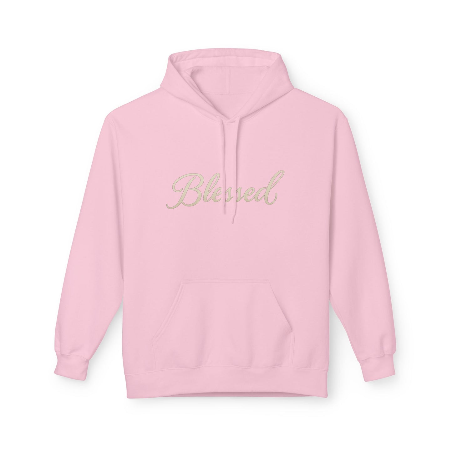 Blessed Hoodie with Angel Wings — Spiritual Christian Pullover, Faith-Inspired Gift