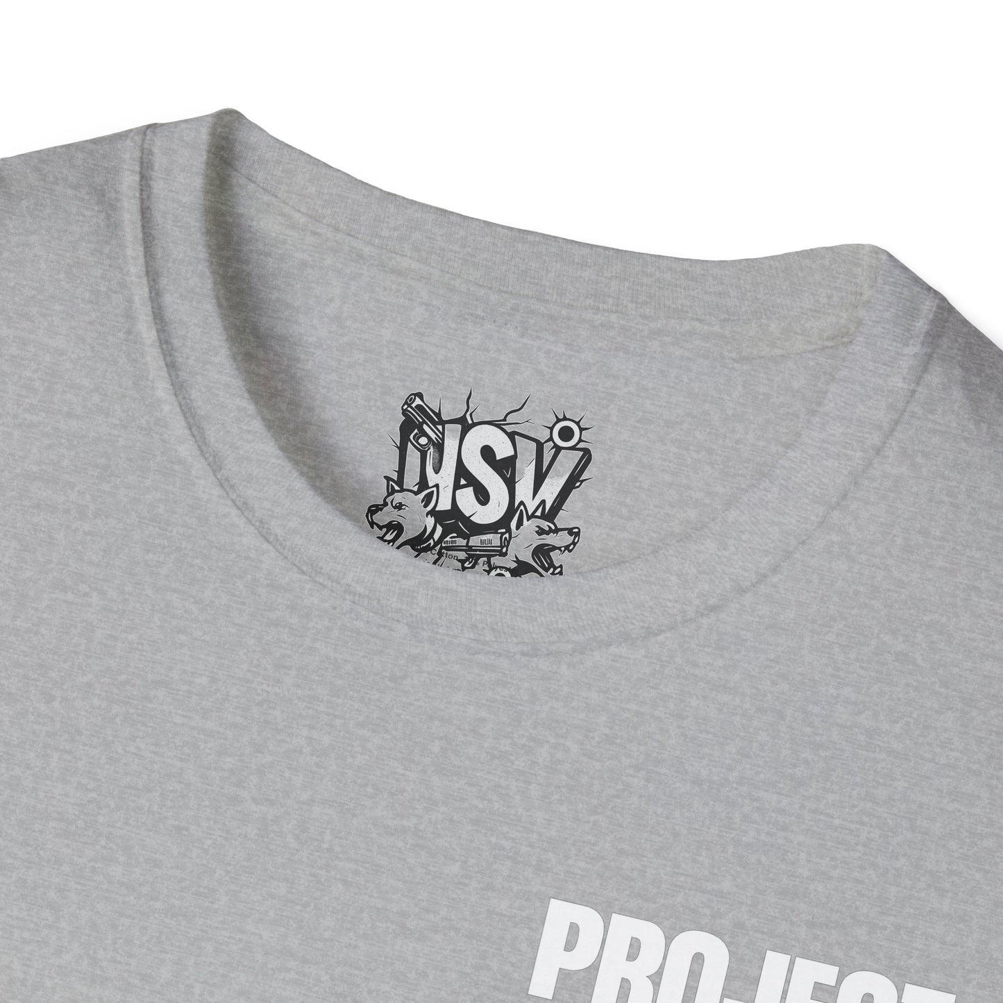 T-Shirt — 'Project Baby' Front & 'Death B4 Dishonor' Snake Tattoo Tee