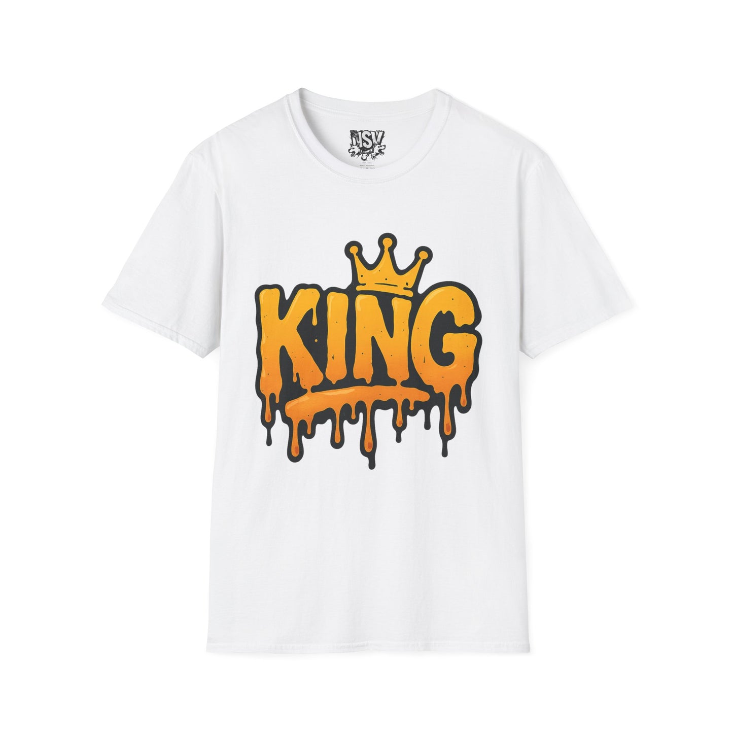 King Drip T-Shirt — Graffiti Crown Streetwear Tee