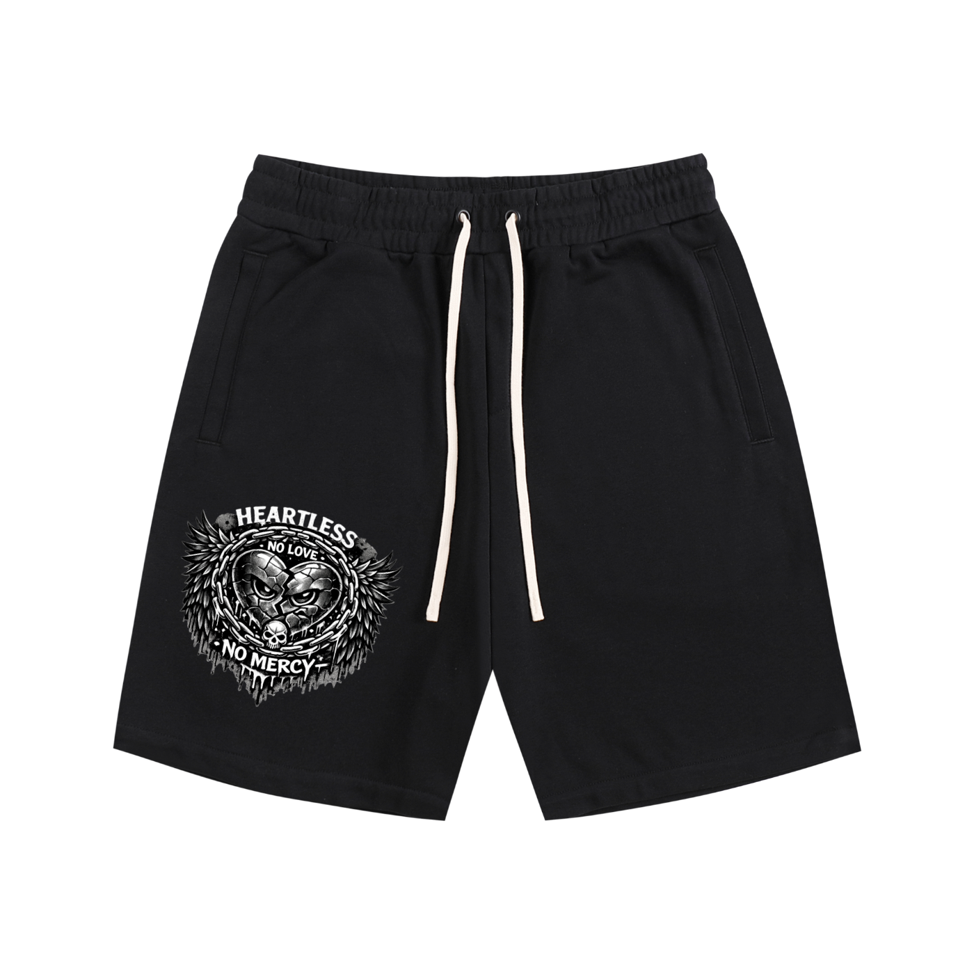 Heartless Essential Cotton Shorts