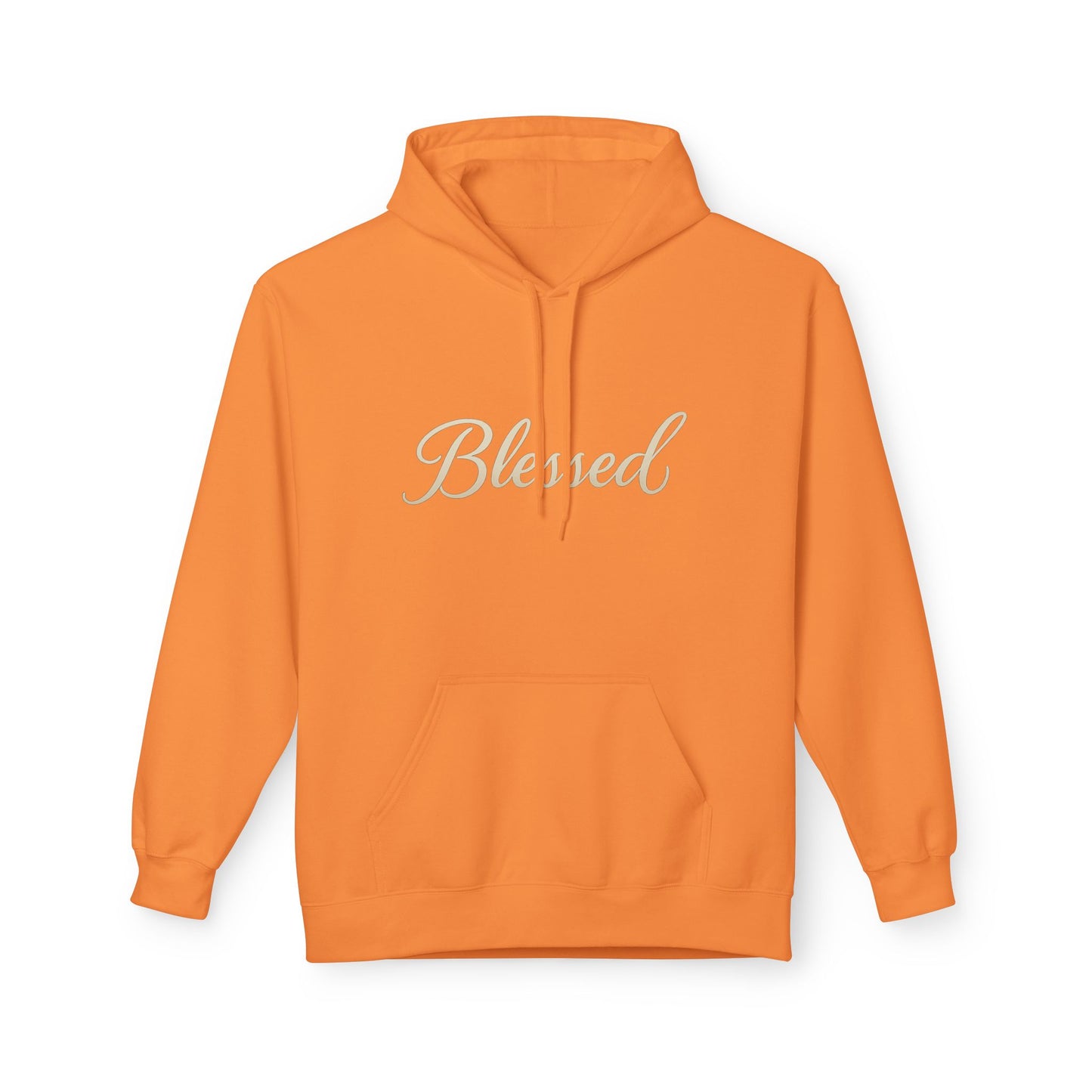 Blessed Hoodie with Angel Wings — Spiritual Christian Pullover, Faith-Inspired Gift