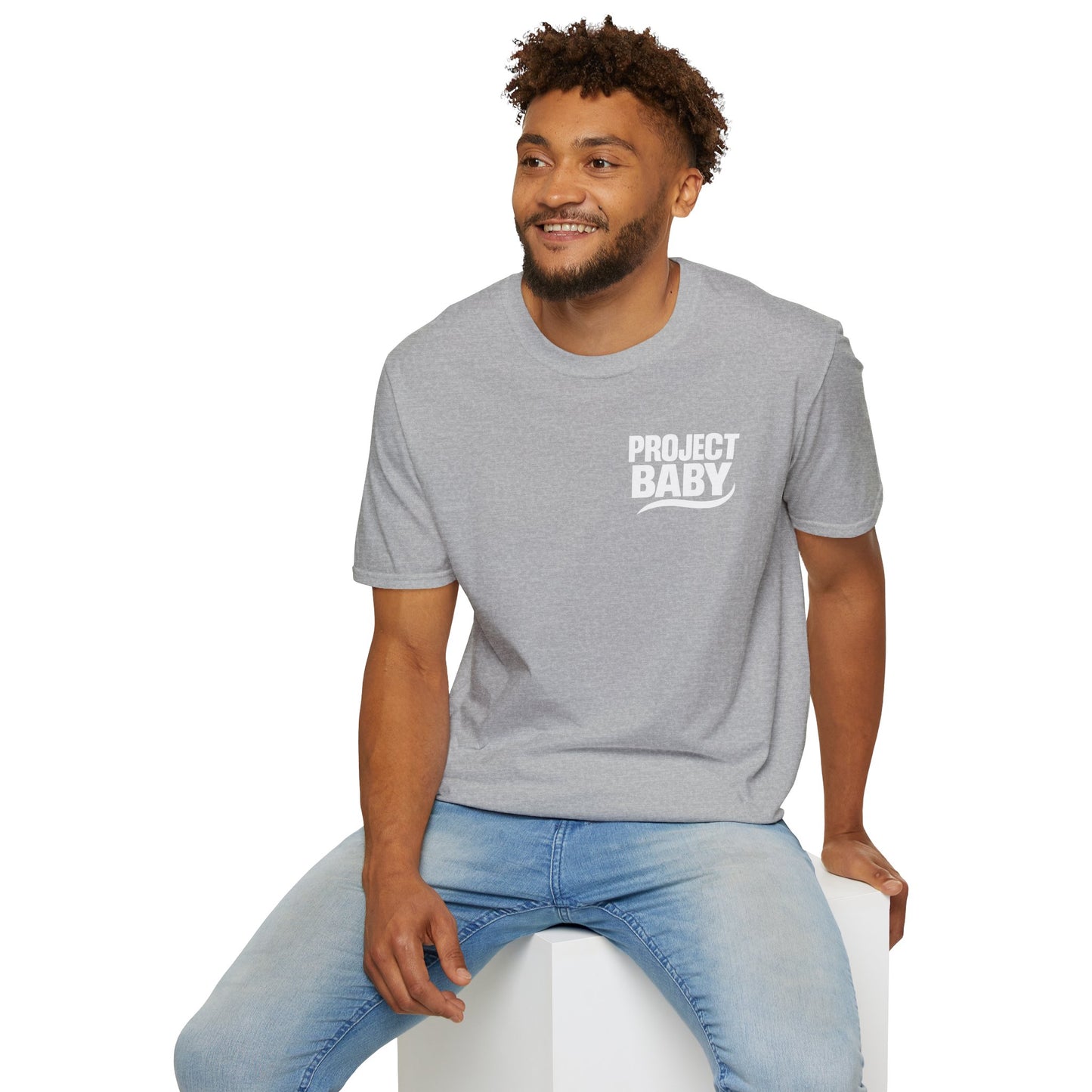T-Shirt — 'Project Baby' Front & 'Death B4 Dishonor' Snake Tattoo Tee