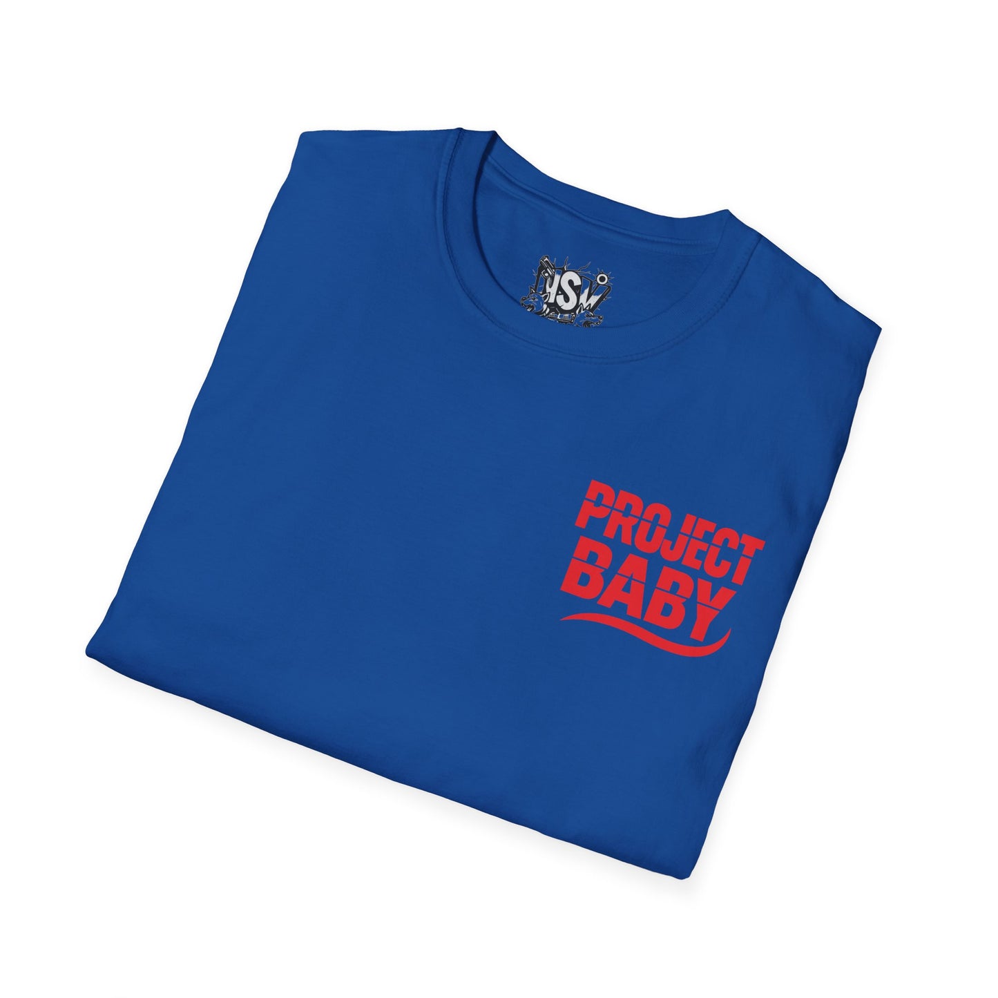 T-Shirt — 'Project Baby' Front & 'Death B4 Dishonor' Snake Tattoo Tee