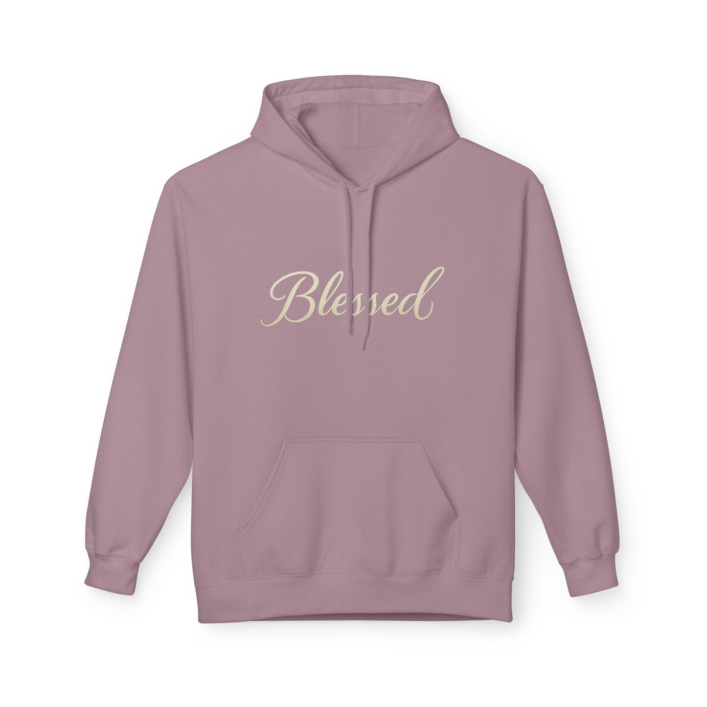 Blessed Hoodie with Angel Wings — Spiritual Christian Pullover, Faith-Inspired Gift