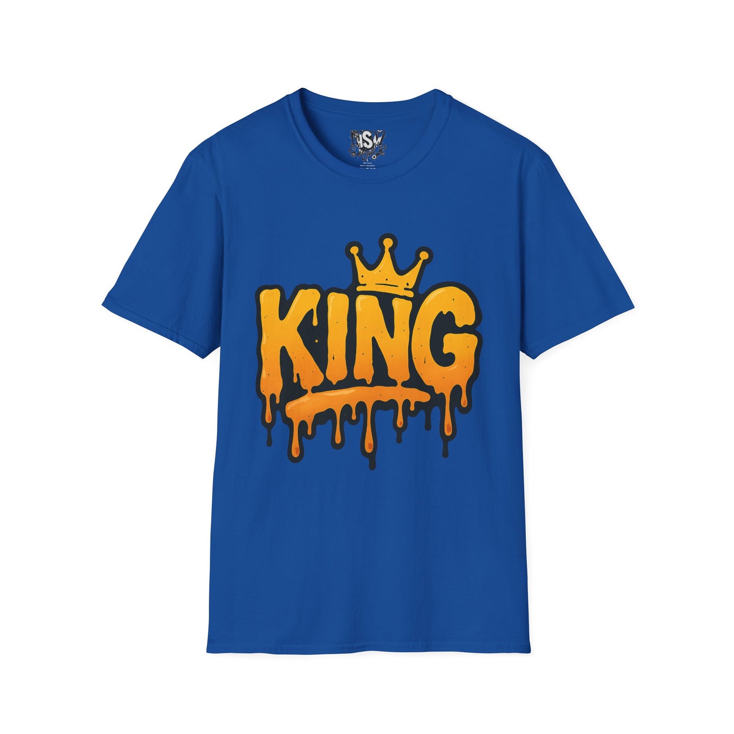 King Drip T-Shirt — Graffiti Crown Streetwear Tee