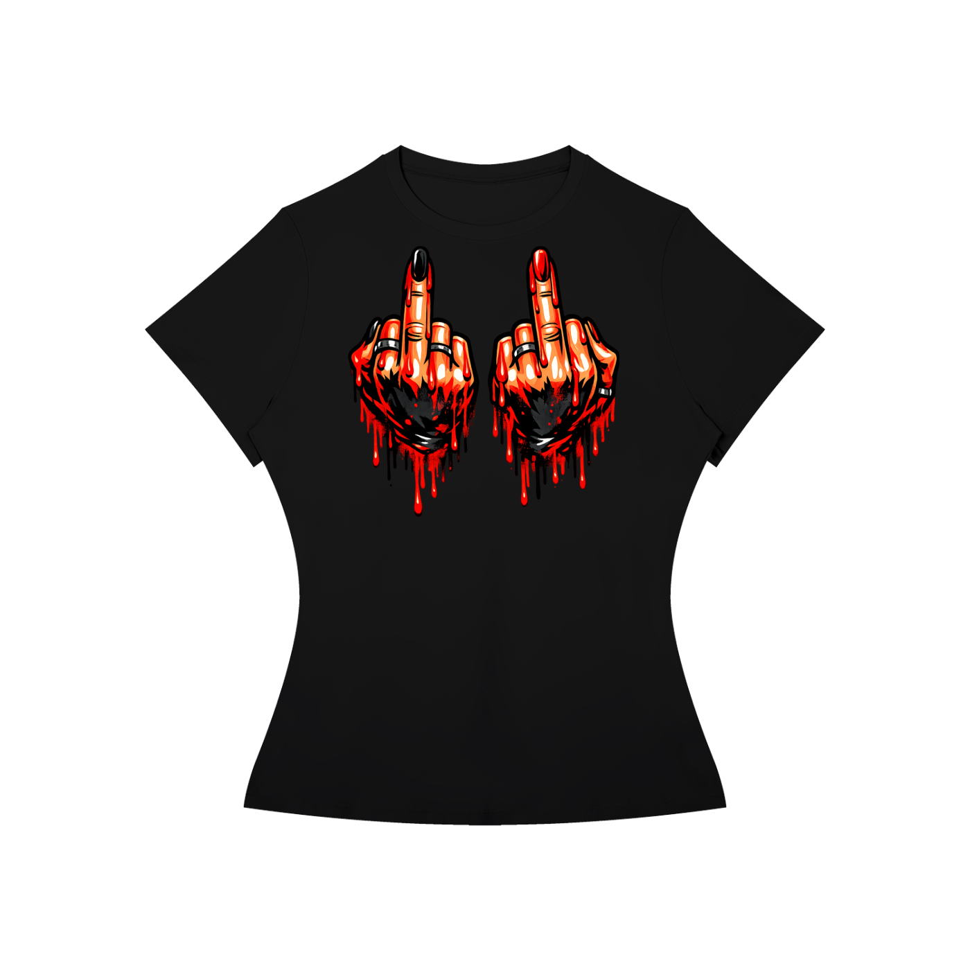 fuck you Women’s Slim Fit Performance T-Shirt