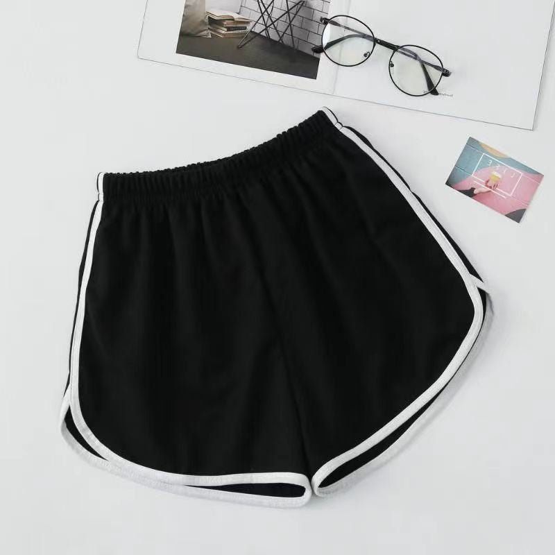Foreign Trade New Summer Women's Shorts Hot Pants European and American Women's Sexy Sports Shorts Yoga Yoga Pants