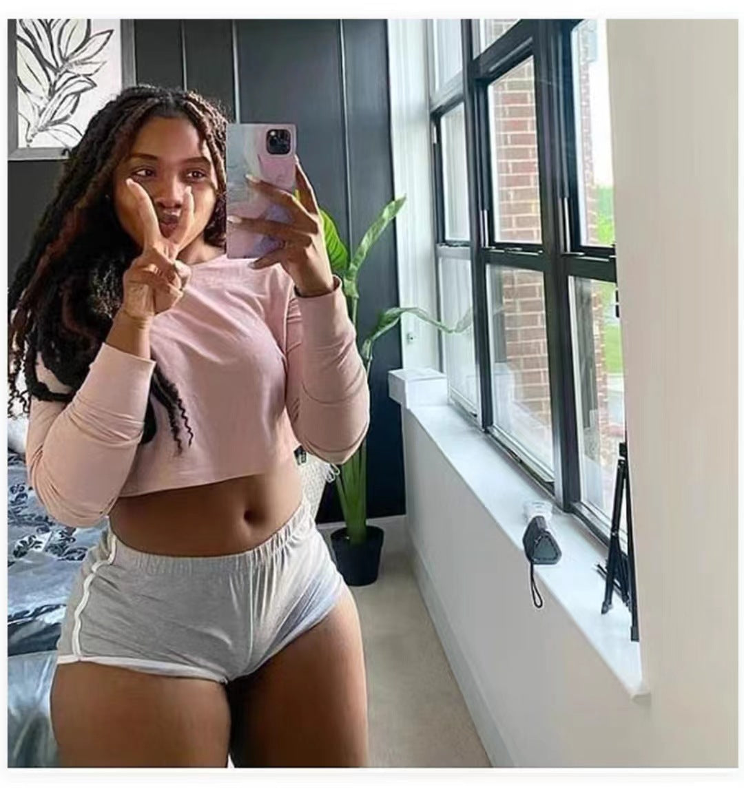 Foreign Trade New Summer Women's Shorts Hot Pants European and American Women's Sexy Sports Shorts Yoga Yoga Pants