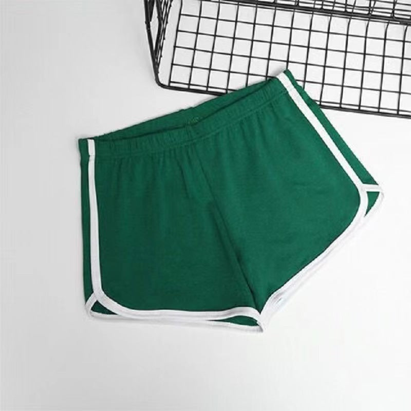Foreign Trade New Summer Women's Shorts Hot Pants European and American Women's Sexy Sports Shorts Yoga Yoga Pants