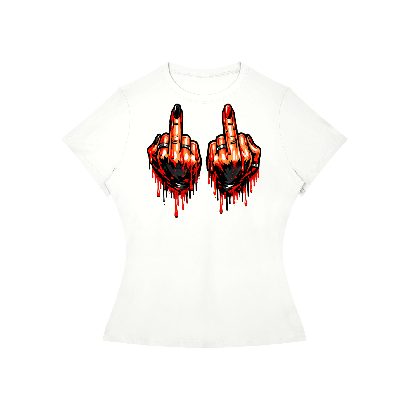fuck you Women’s Slim Fit Performance T-Shirt